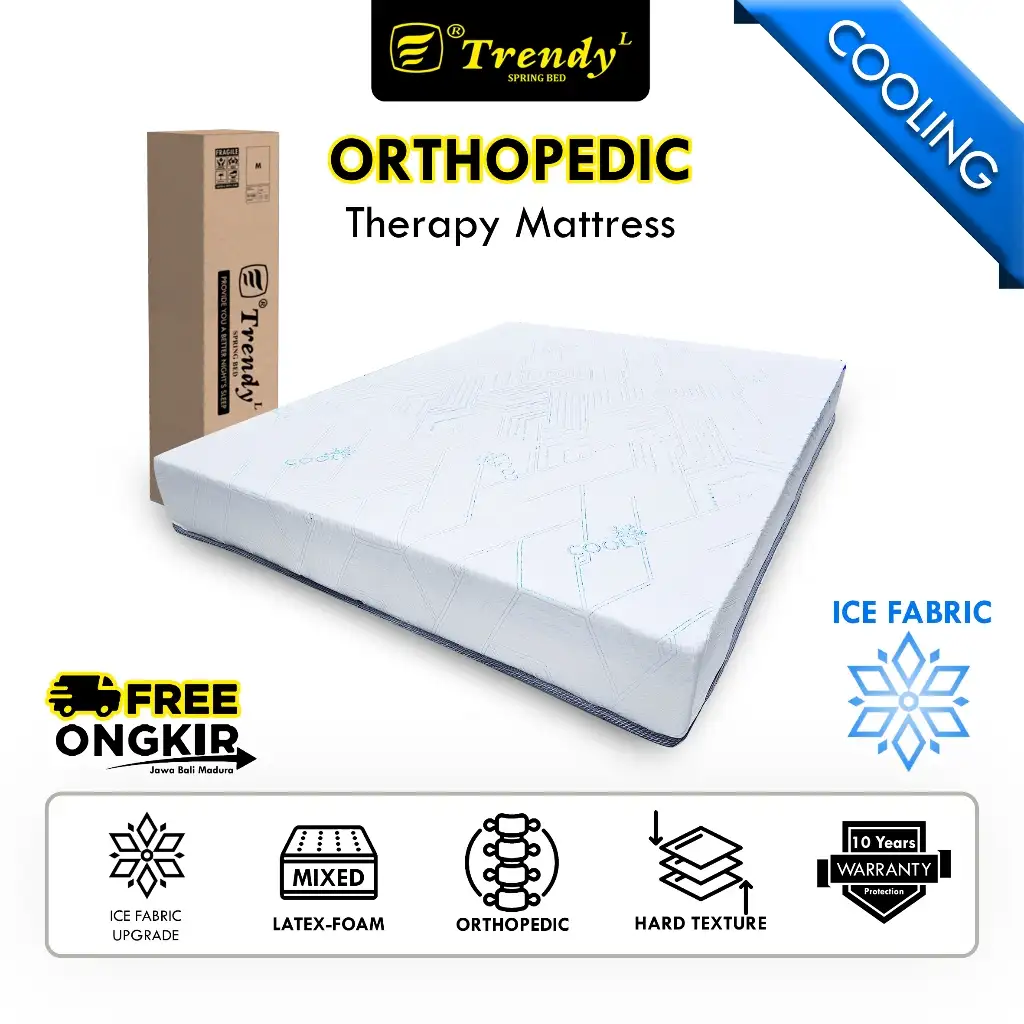 Trendy Orthopedic Bed Cooling (Kasur Kesehatan Tulang Belakang/Punggung)
